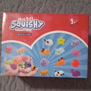 Mochi Squishy Valentines Toy Set - Multicolor